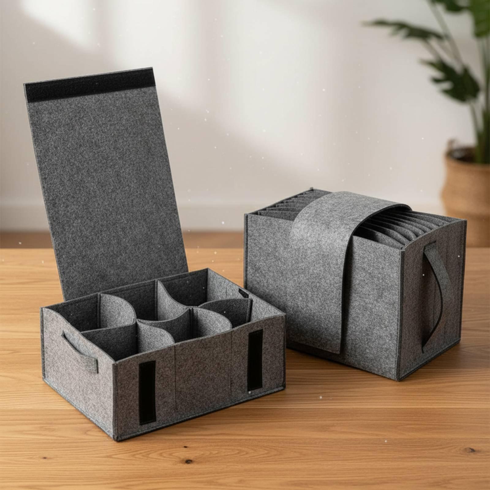 Kitchen Outdoor Camping - Household Felt Storage Pouch Portable Tableware