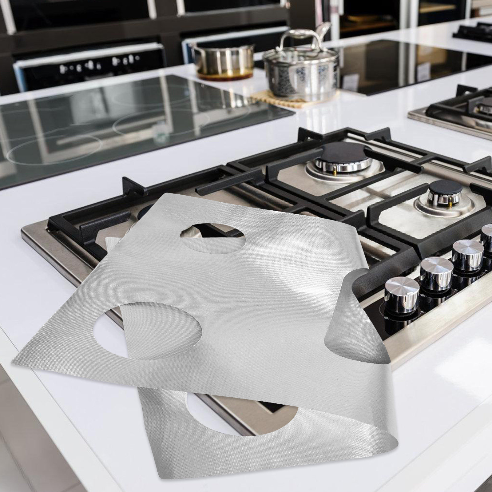Kitchen Outdoor Camping - Heat Resistant Gas Stove Burner Cover