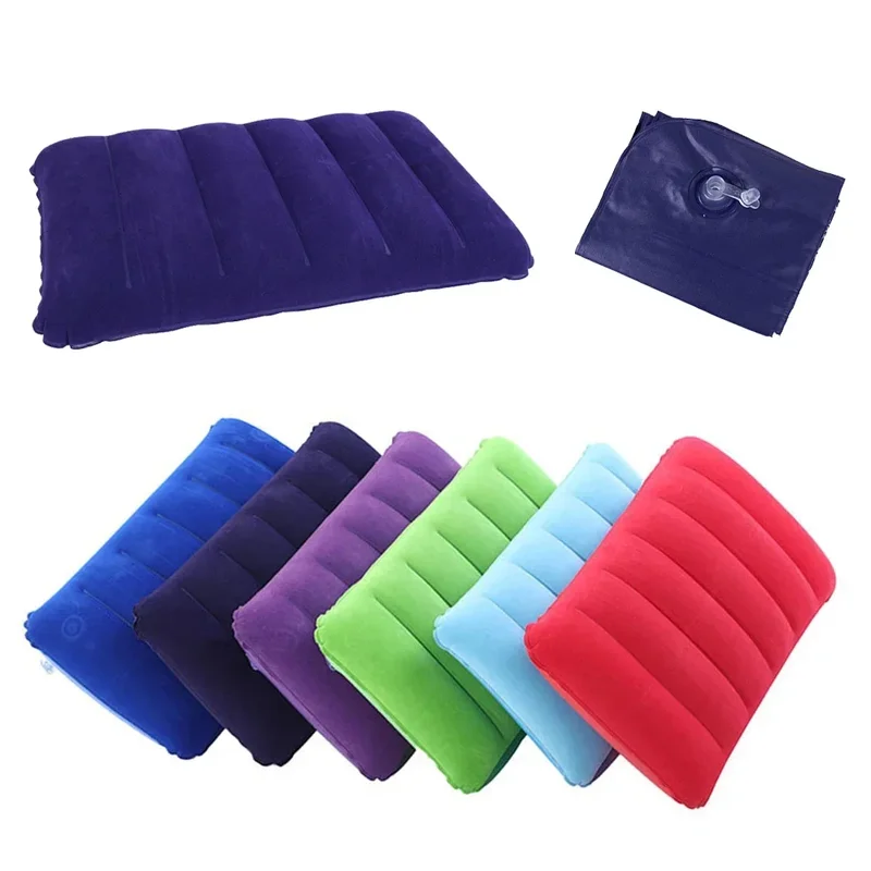 Outdoor Camping Floor Mat - 47x30cm Air Cushion Pillows Outdoor Camping