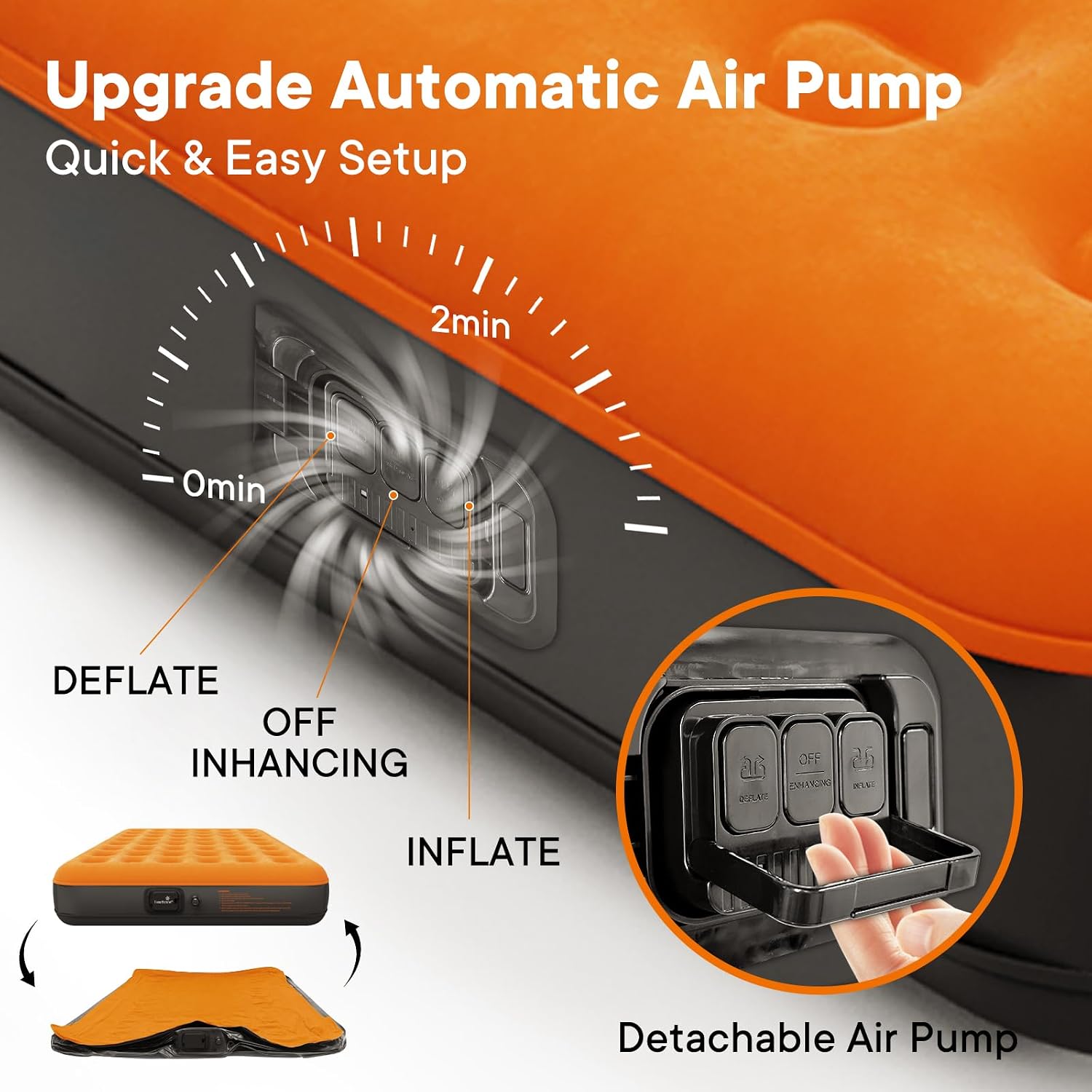 Twin Air Mattress with Built-I - Outdoor Camping Inflatable Tent review and price