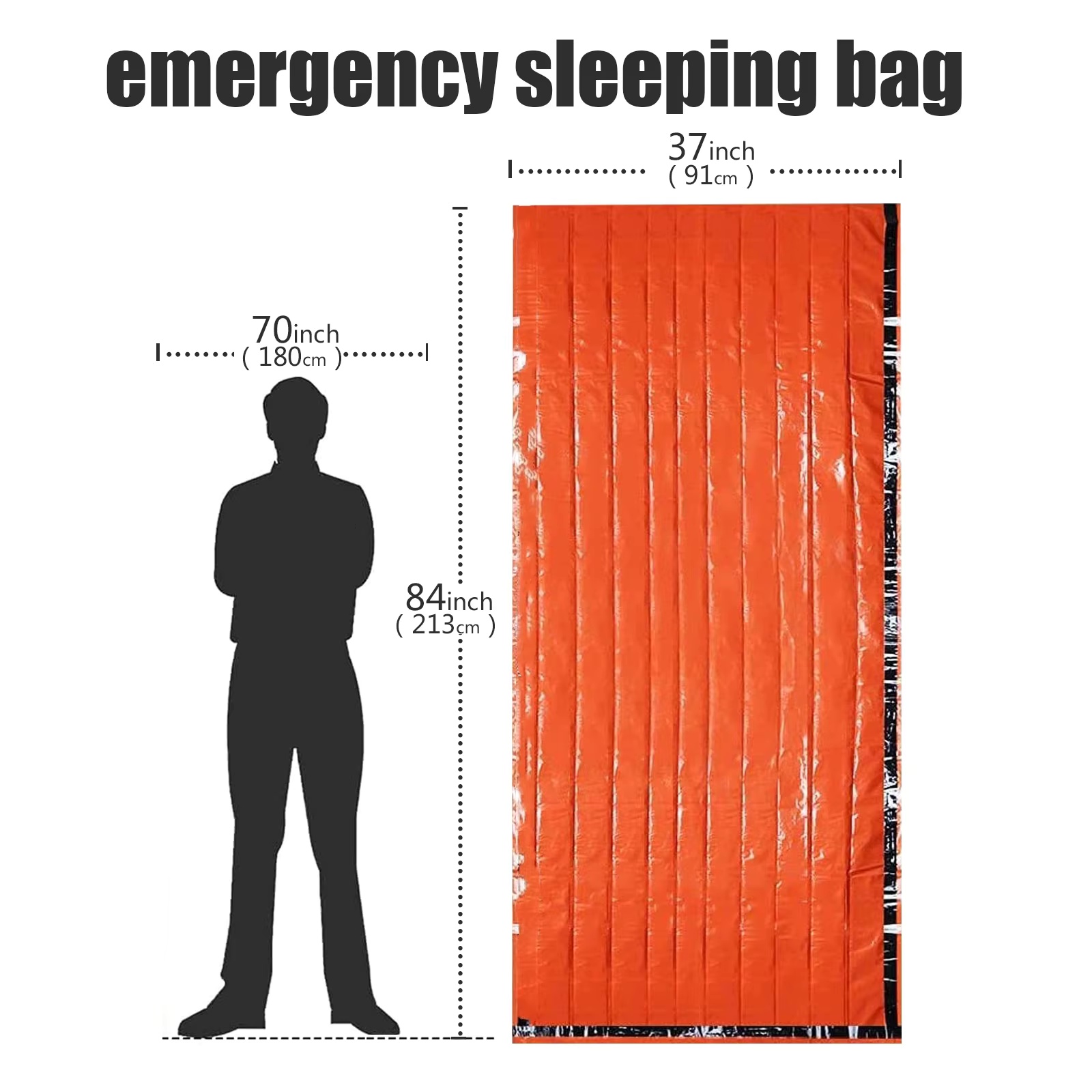 1-5Pack Emergency Sleeping Bag - Emergency Mylar Blanket review and price