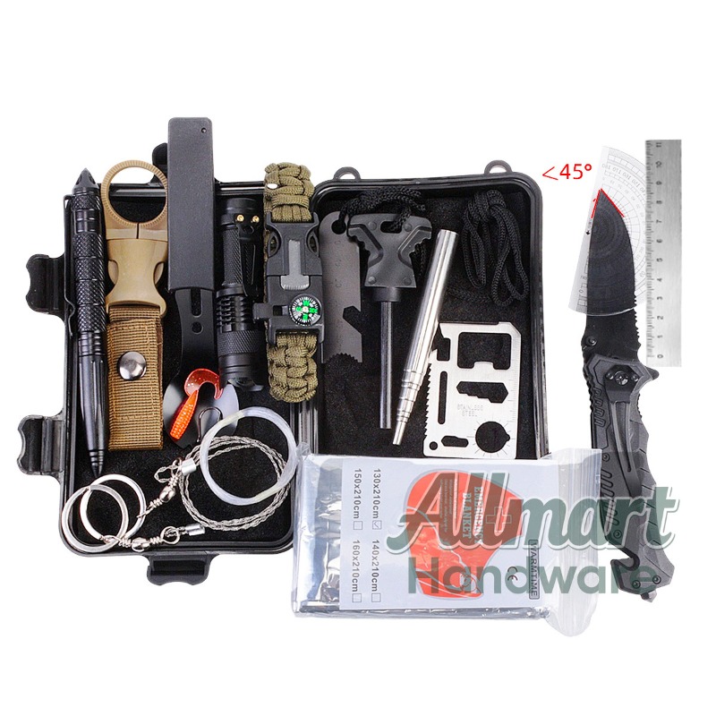 Multi functional portable EDC  - Survival Kit review and price