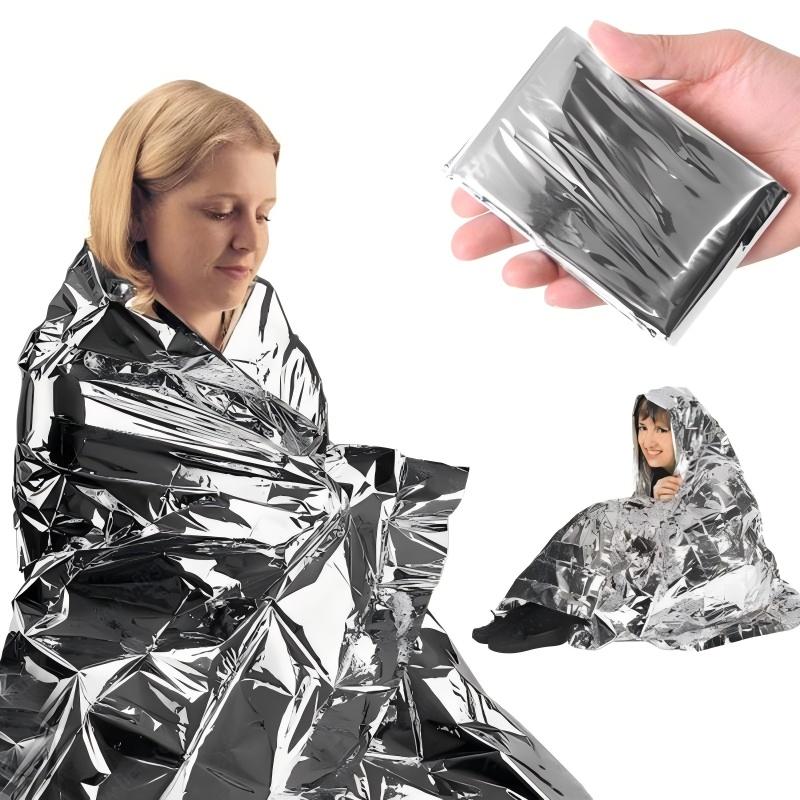 4 pcs Emergency Blanket Outdoo - Survival Kit review and price