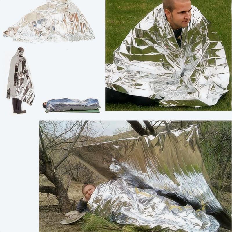 4 pcs Emergency Blanket Outdoo - Survival Kit review and price