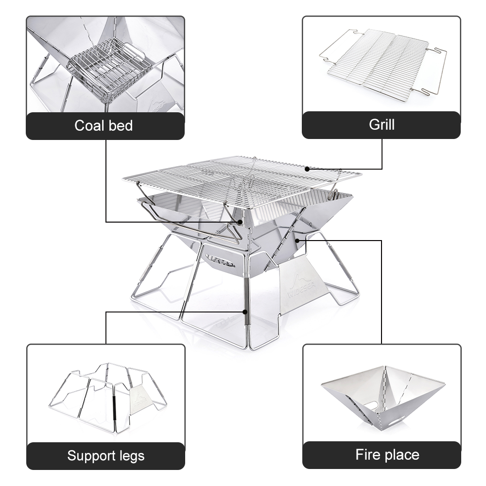 Widesea Windproof Wood-Burning - Survival Kit review and price
