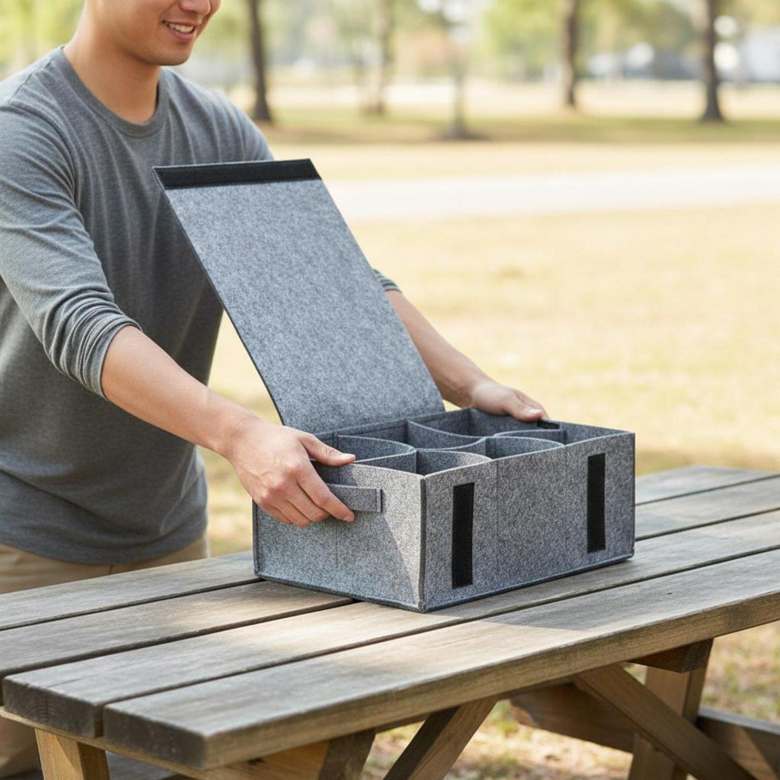 Household Felt Storage Pouch P - Kitchen Outdoor Camping review and price