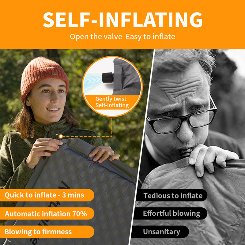 Naturehike D01 Self-inflating  - Outdoor Camping Floor Mat review and price