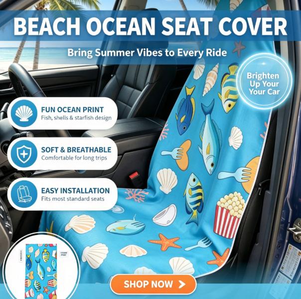 2‑in‑1 Beach Towel Car Seat Co - Outdoor Camping Floor Mat review and price