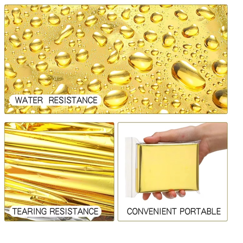 130x210cm Heavy‑Duty Mylar Foi - Emergency Mylar Blanket review and price