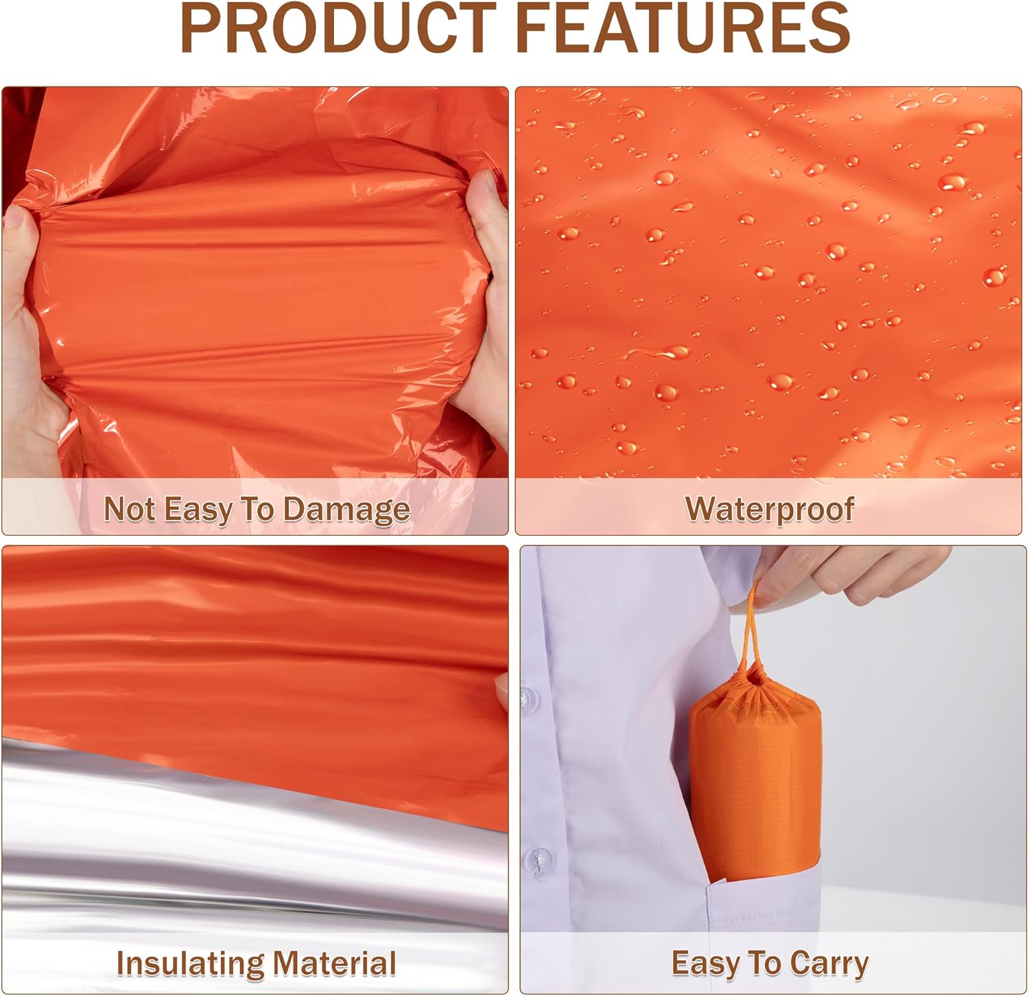 Emergency Mylar Sleeping Bag T - Emergency Mylar Blanket review and price