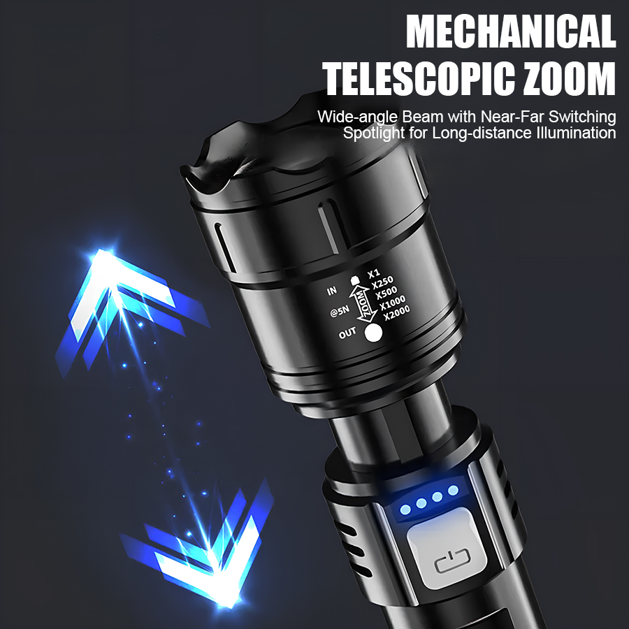 High Power P50 LED Flashlight  - Outdoor Camping Lights review and price