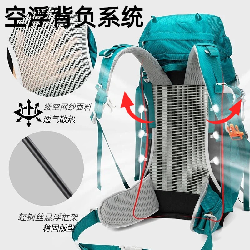 50L Hiking Backpack With Suspe - Outdoor Camping Set review and price