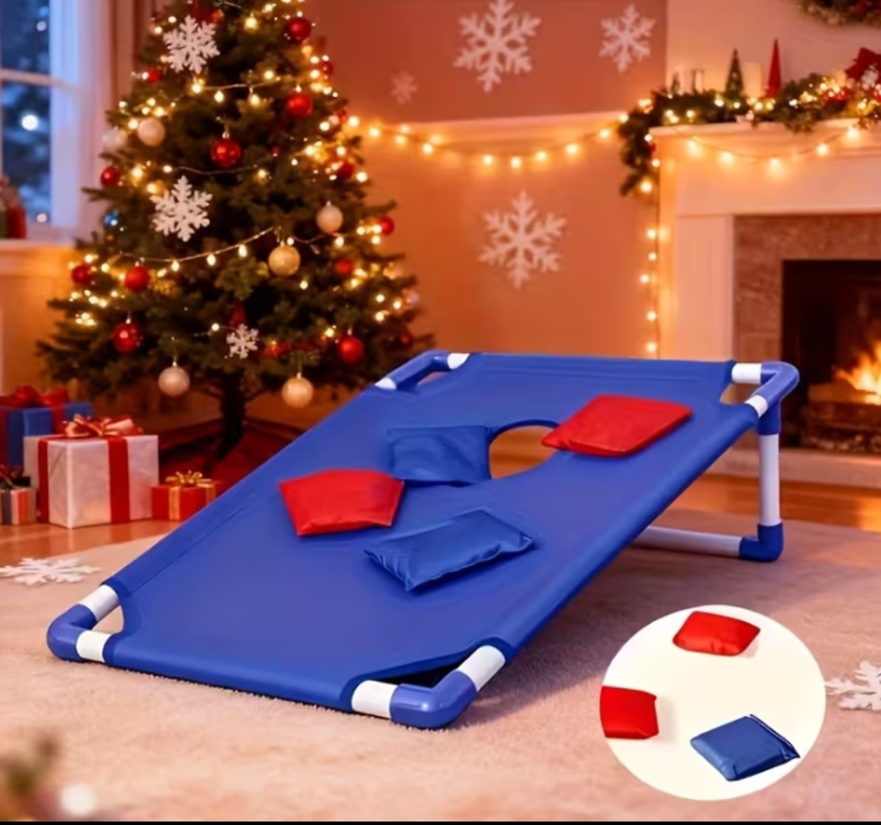 Corn Hole Game Set Includes 2  - Outdoor Camping Games For Adults review and price
