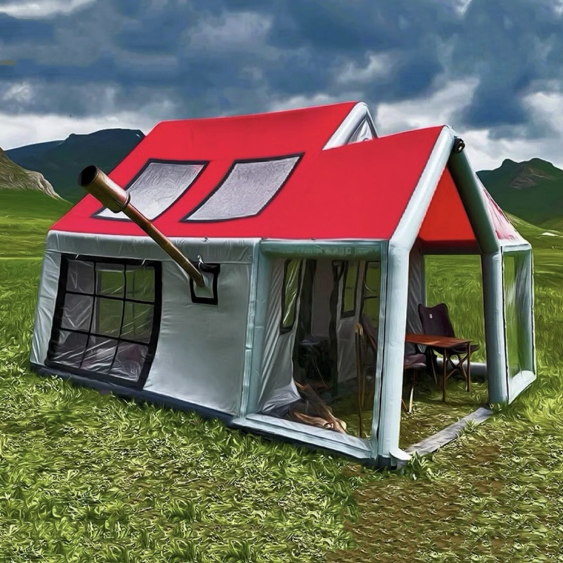 Newest Large Inflatable Double - Outdoor Camping Inflatable Tent review and price