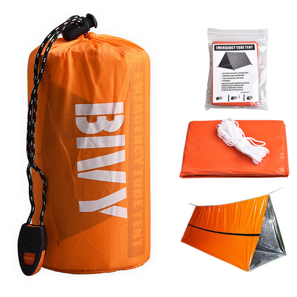 2 Person Emergency Shelter Biv - Emergency Mylar Blanket review and price