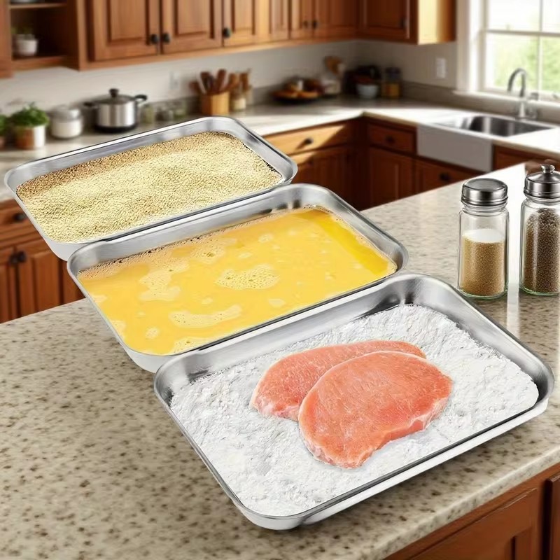 3-Piece Stainless Steel Food S - Kitchen Outdoor Camping review and price