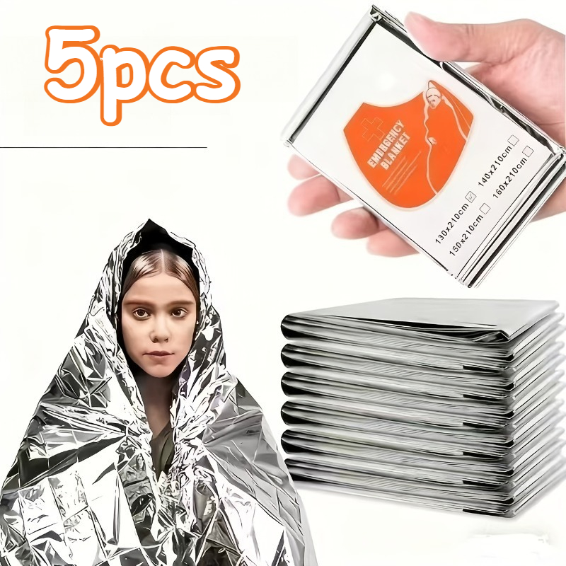 5Pcs Emergency Reflective Ther - Emergency Mylar Blanket review and price