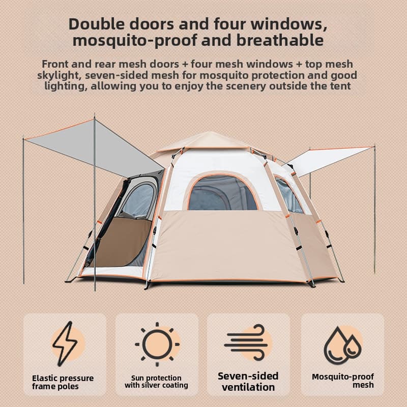 Custom Portable 5-8 Person Cam - Camping Zelt Outdoor review and price