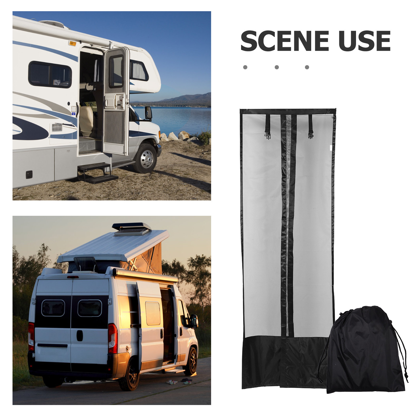 Rv Door Screen Curtain For Out - Outdoor Indoor Camping review and price