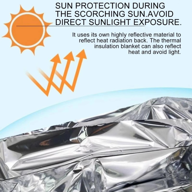 1/4PCS Emergency Blanket Outdo - Survival Kit review and price