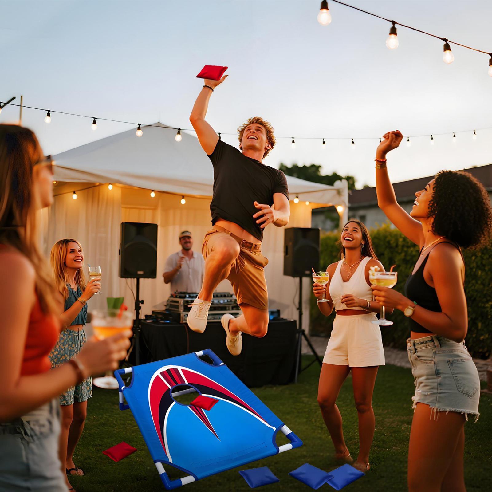Bean Bag Toss Game Interactive - Outdoor Camping Games For Adults review and price