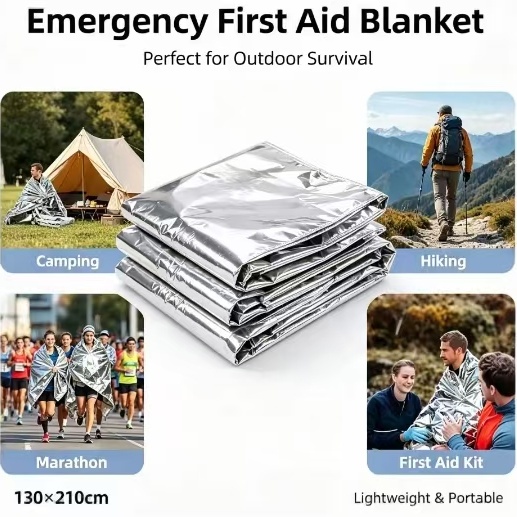 Mylar Thermal Emergency Blanke - Emergency Mylar Blanket review and price