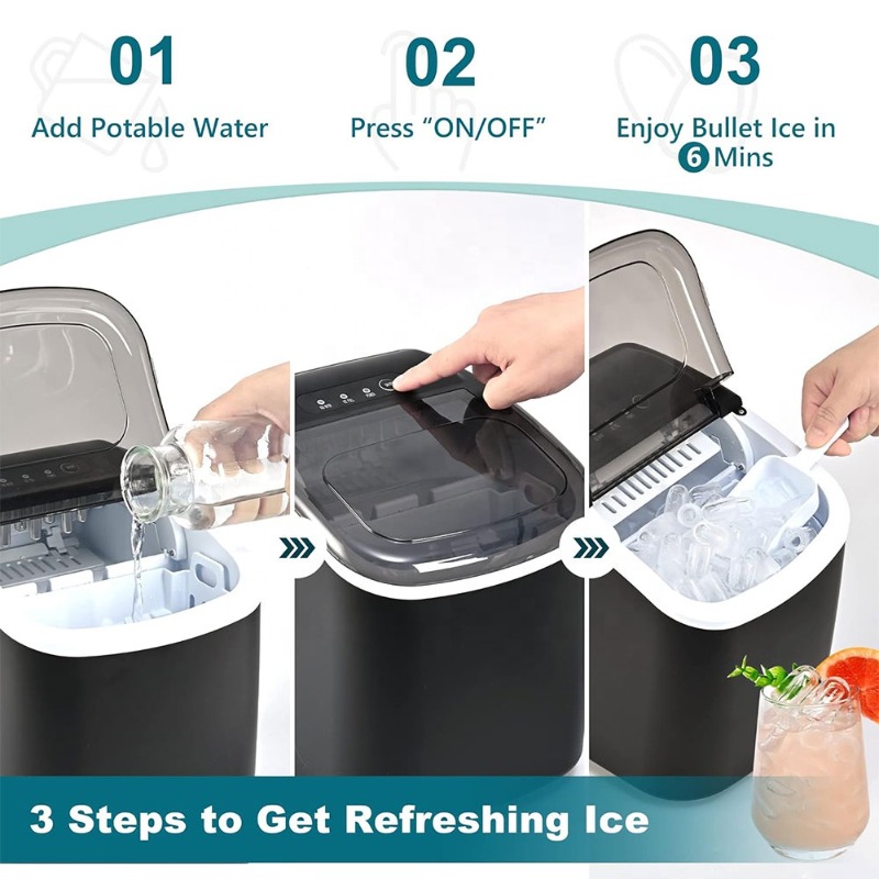 Portable Countertop Ice Maker  - Kitchen Outdoor Camping review and price