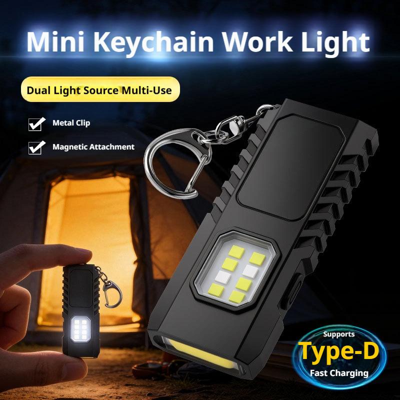 Mini Edc Keychain Flashlight U - Outdoor Camping Lights review and price